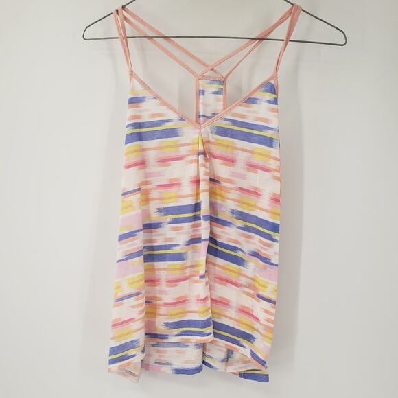 AMERICAN EAGLE Spaghetti Strap Racerback Tank Top Womens Size Extra Small XS - Picture 1 of 4